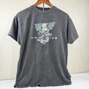 Vintage 1999 Dragon Ball Z Goku Shenron Son Goku Kanji T-Shirt Sz M